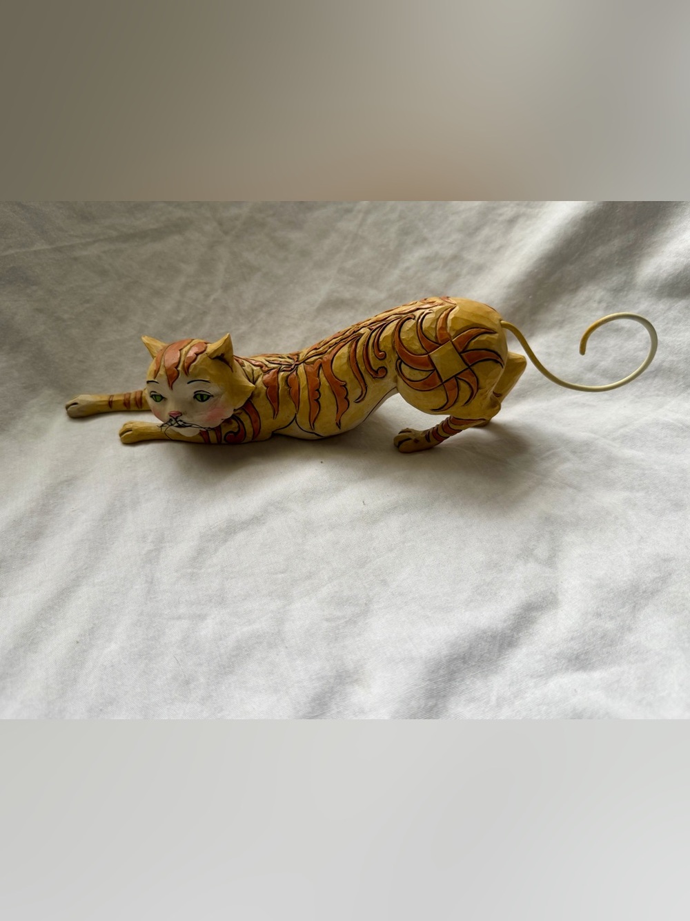 Jim Shore “ Tabitha” ginger cat figurine
